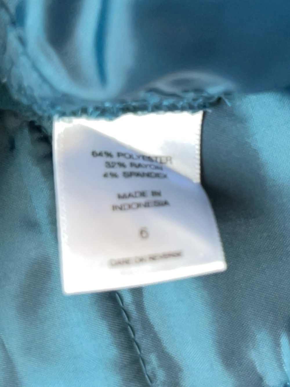 New York & Company Teal Wide Leg Dress Pants - Picture 4 of 8